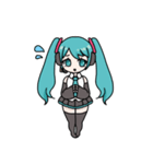 ふっくら初音ミクのスタンプ（個別スタンプ：36）