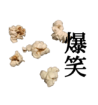 ポップコーン と 漢字（個別スタンプ：33）