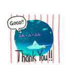 水族館にて（個別スタンプ：16）