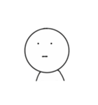 ゆるい真顔とおヒゲ男爵（ミポたん）（個別スタンプ：3）