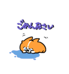 とける犬（個別スタンプ：10）