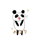 ぽっちゃりパンダ（個別スタンプ：18）