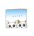 おはニャン！ネコのぶん＆ゆう（個別スタンプ：32）