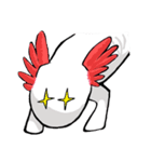 かわいいサラマンダー（個別スタンプ：4）