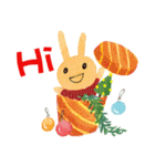 冬のリトルうさぎ（個別スタンプ：22）