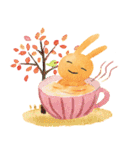 冬のリトルうさぎ（個別スタンプ：23）
