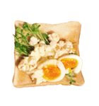 会話を終わらせる食パンのスタンプ（個別スタンプ：3）