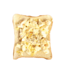会話を終わらせる食パンのスタンプ（個別スタンプ：6）
