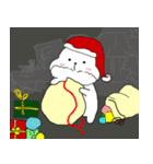 脂肪ウサギ メリークリスマス（個別スタンプ：19）