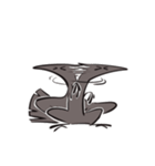 四足カラス（個別スタンプ：4）