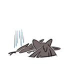 四足カラス（個別スタンプ：7）