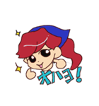 お掃除女子 アス子（個別スタンプ：2）