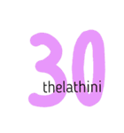 スワヒリ語 (Kiswahili) 数字（個別スタンプ：13）