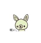 手描きの色違いスタンプ！（個別スタンプ：11）