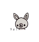 手描きの色違いスタンプ！（個別スタンプ：17）