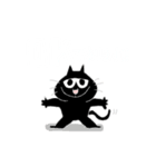 黒猫ぷー太郎（個別スタンプ：3）