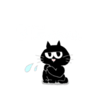 黒猫ぷー太郎（個別スタンプ：4）