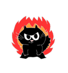黒猫ぷー太郎（個別スタンプ：9）