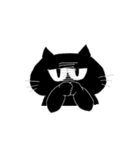 黒猫ぷー太郎（個別スタンプ：16）