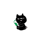 黒猫ぷー太郎（個別スタンプ：22）