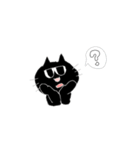 黒猫ぷー太郎（個別スタンプ：23）