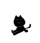 黒猫ぷー太郎（個別スタンプ：24）