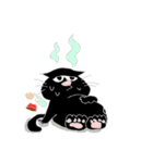 黒猫ぷー太郎（個別スタンプ：28）