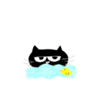 黒猫ぷー太郎（個別スタンプ：30）