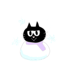 黒猫ぷー太郎（個別スタンプ：36）