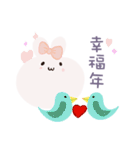 スノーウサギ.（個別スタンプ：15）