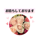 きれいなお花のスタンプpart3（個別スタンプ：5）