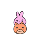 可愛いまゆげスタンプ（個別スタンプ：21）