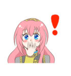 巡音ルカ 敬語メッセージスタンプ 40個（個別スタンプ：7）