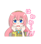 巡音ルカ 敬語メッセージスタンプ 40個（個別スタンプ：23）