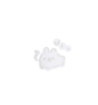 ふわもこ うさちゃん（個別スタンプ：6）