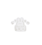 ふわもこ うさちゃん（個別スタンプ：18）