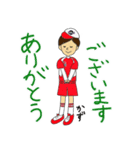 Softball sticker for かずさん（個別スタンプ：2）