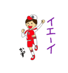 Softball sticker for かずさん（個別スタンプ：19）