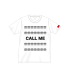 Tシャツでそっと気持ちを伝える（個別スタンプ：6）
