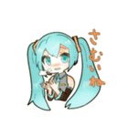 初音ミクスタンプ(冬)（個別スタンプ：9）