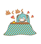 初音ミクスタンプ(冬)（個別スタンプ：10）