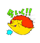 使いやすく愛らしいハリネズミくん（個別スタンプ：3）