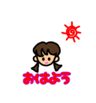 プリティー ガール（個別スタンプ：15）