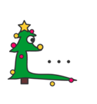 クリスマスツリーの横顔（個別スタンプ：22）