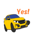 なんとなくそれっぽいスポーツカー ver.3（個別スタンプ：14）