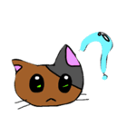 白猫とサビ猫（個別スタンプ：2）