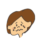 いろんな顔のかわいいスタンプ（個別スタンプ：20）