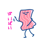 ダンシングベーコンとたまに米（個別スタンプ：5）