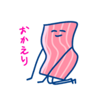 ダンシングベーコンとたまに米（個別スタンプ：7）