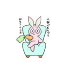 寝不足なうさぴ（個別スタンプ：7）